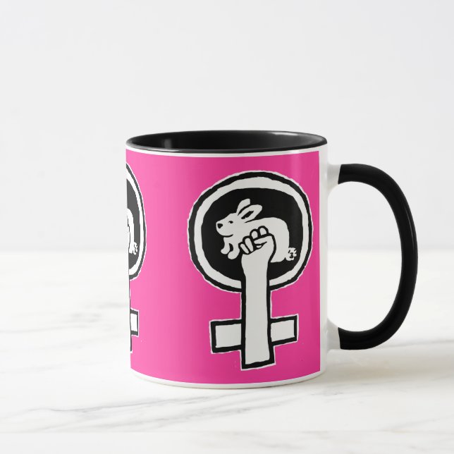 Taza ¡Poder del conejo! Productos oficiales de Susan (Derecha)
