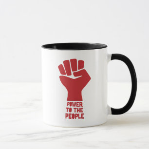Taza Poder para el pueblo