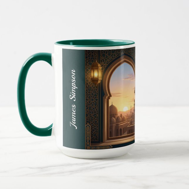 Taza Poderosa Dua para la riqueza y las bendiciones (Al (Izquierda)
