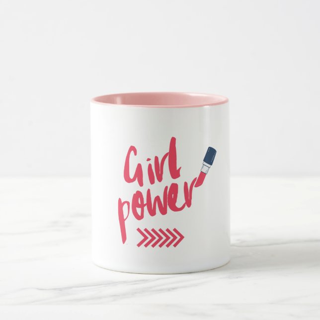 Taza Poderosa Rosa Chica Poderosa (Centro)