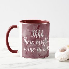 Taza Podría haber vino en este divertido guión de marró
