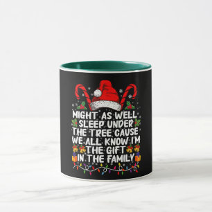 Taza Podrías dormir bajo el árbol Regalo de Navidad