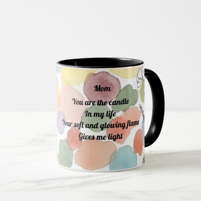 Taza Poema del Día de la Madre (Anverso derecho)
