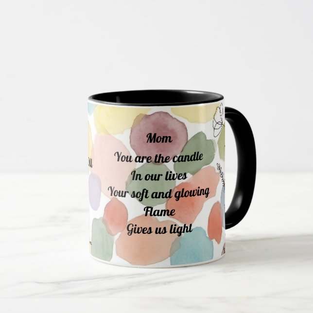 Taza Poema del Día de la Madre (Anverso derecho)