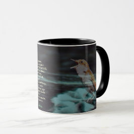 Taza Poema del usignuolo de O