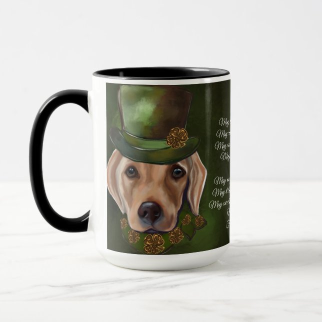 Taza Poesía del Labrador Retriever  (Izquierda)