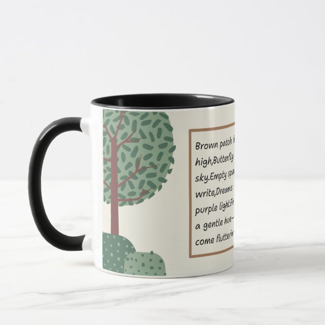 Taza Poetic Pause Kitty Mug (Izquierda)