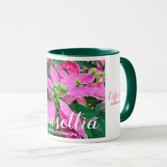 Taza Poinsettia [Combo Mug] (Anverso derecho)