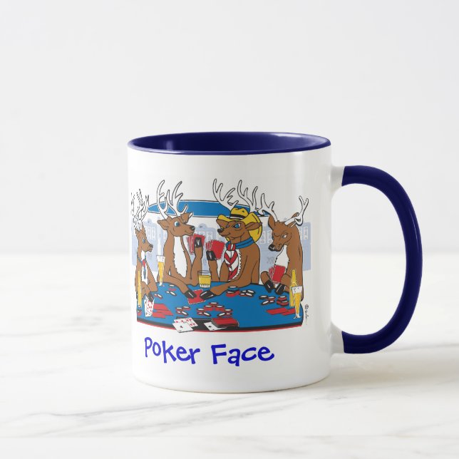 Taza Poker Face Deer (Derecha)