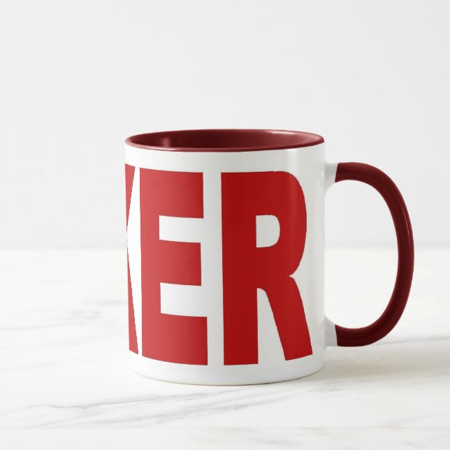 Taza POKER Ringer T Mug (Derecha)