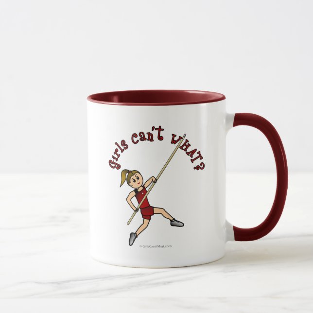 Taza Pole Vault - Rojo (claro) (Derecha)