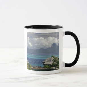 Taza Polinesia Francesa, Moorea. Una vista de la isla