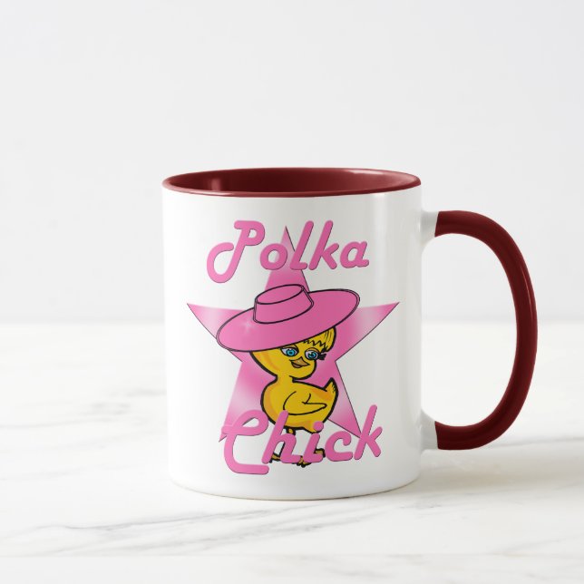 Taza Polka Chick #8 (Derecha)