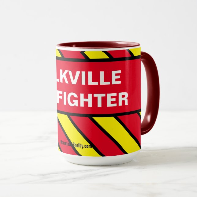 TAZA POLKVILLE FIREFIGHIGHTER MUG (Anverso derecho)