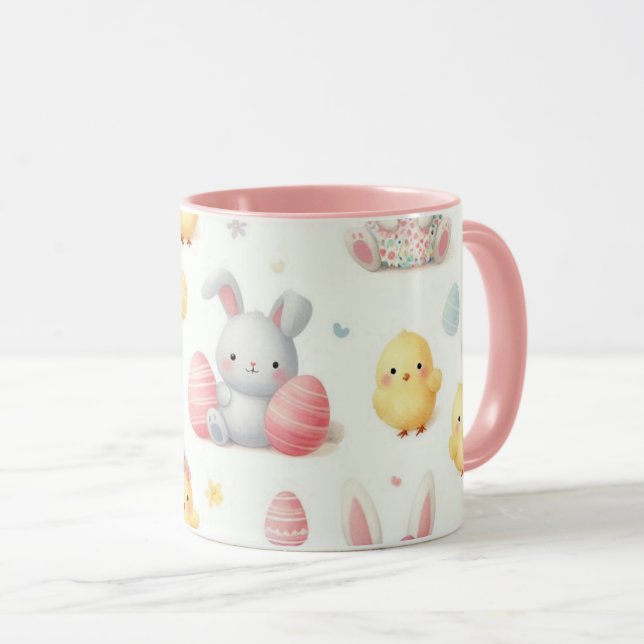 Taza Pollitas y conejitos (Anverso derecho)