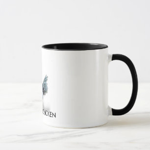 TAZA POLLO AZUL DE LA GALLINA