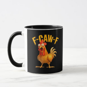 Taza Pollo F-Caw-F Clásico Genial Único