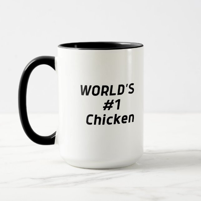 Taza Pollo número uno del mundo (Izquierda)