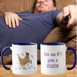 Taza Pollo Sarcástico – Pregúntame si me importa un com