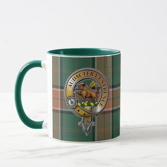Taza Pollock Tartan & Badge (Izquierda)