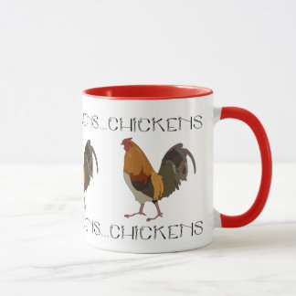 Taza Pollos de los pollos de los pollos
