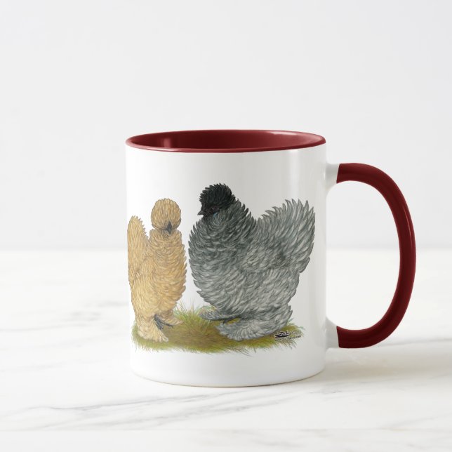 Taza Pollos del chisporroteo (Derecha)