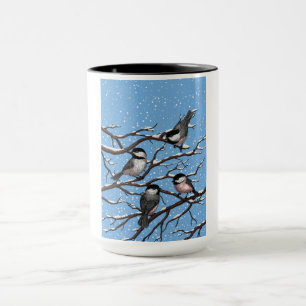 Taza Pollos en invierno