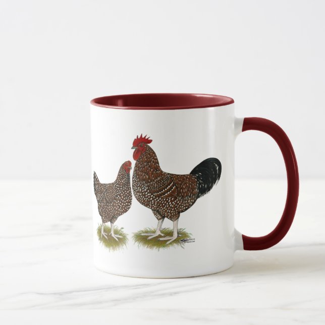 Taza Pollos manchados de Sussex (Derecha)