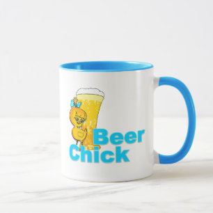 Taza Polluelo #2 de la cerveza