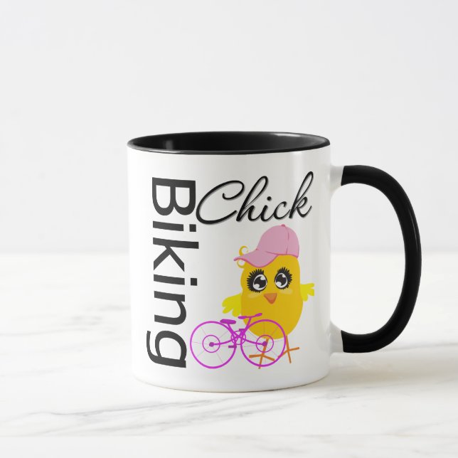 Taza Polluelo Biking (Derecha)