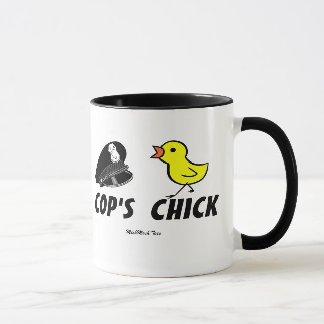 Taza Polluelo de los polis (Derecha)