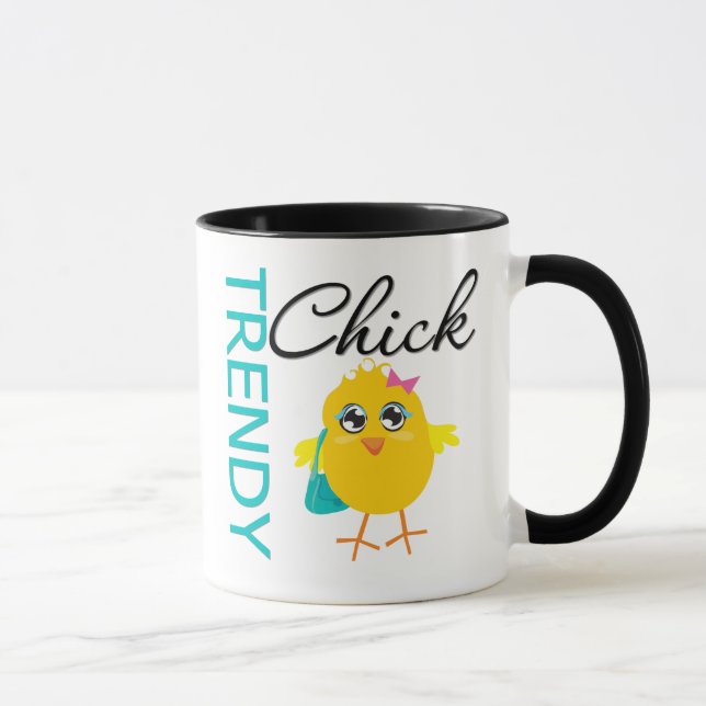 Taza Polluelo de moda 1 (Derecha)