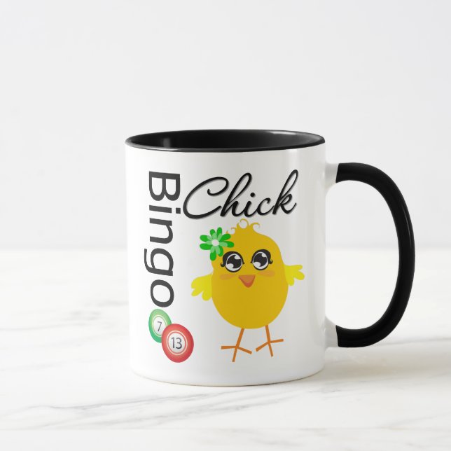 Taza Polluelo del bingo (Derecha)
