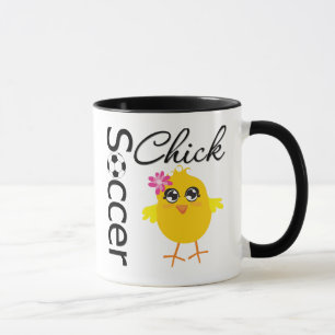 Taza Polluelo del fútbol
