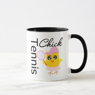 Taza Polluelo fresco del tenis