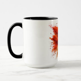 Taza Polvo de Especias Coloridas Explosión Blanca