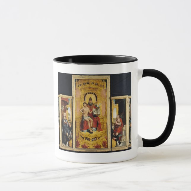 Taza Polyptych de la glorificación del santo (Derecha)