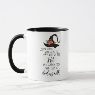 Taza Pon al Gorra y recuérdales a Mug