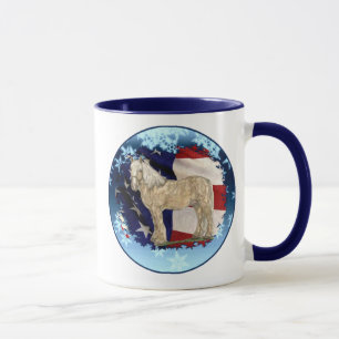 Taza poner crema del navidad