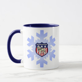 Taza poner crema del navidad