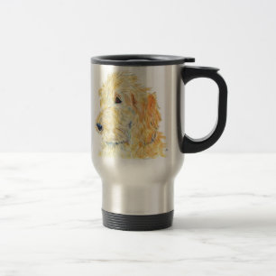 Taza poner crema del viaje de Labradoodle #2