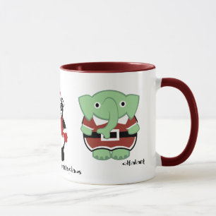 Taza ¡ponga su juego rojo!