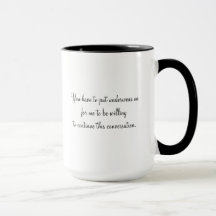 Ponga su ropa interior en (la taza)