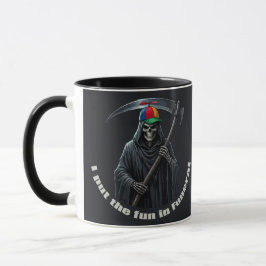 Taza Pongo la Diversión en el Funeral