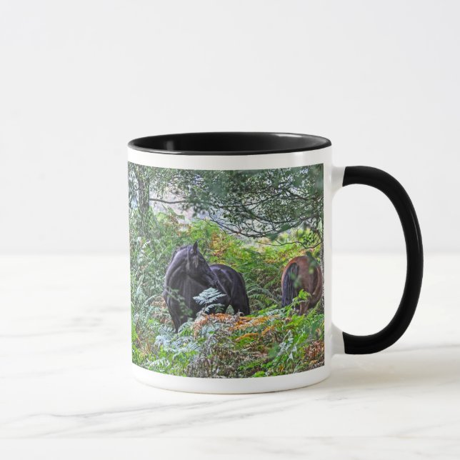 Taza Pony de Hampshire, Inglaterra (Derecha)