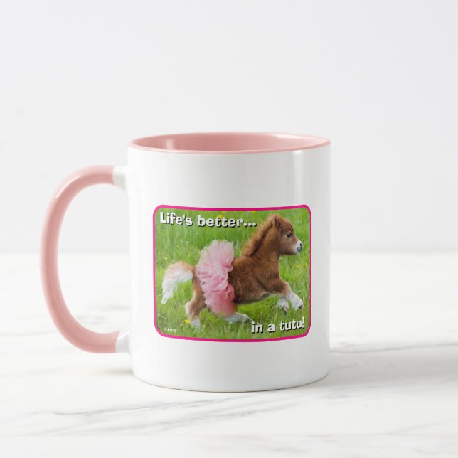 Taza Pony en Tutu (Izquierda)