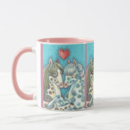 Taza Pony Passion CUMBO HORSE MUG Recorte rosa