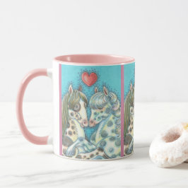 Taza Pony Passion CUMBO HORSE MUG Recorte rosa