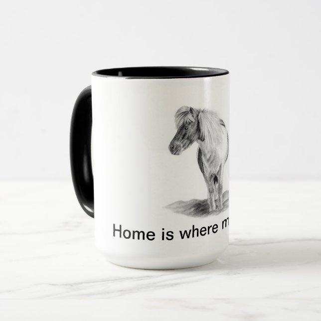 Taza Pony Shetland (Anverso izquierdo)