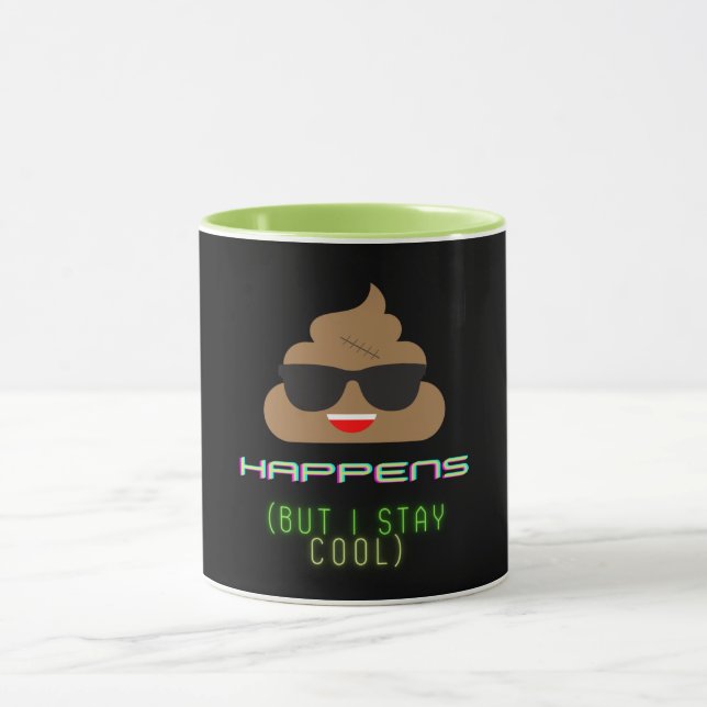 Taza Poo Happens Mug (Centro)